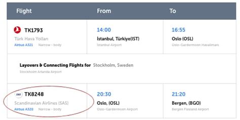 turkish airlines code share partners